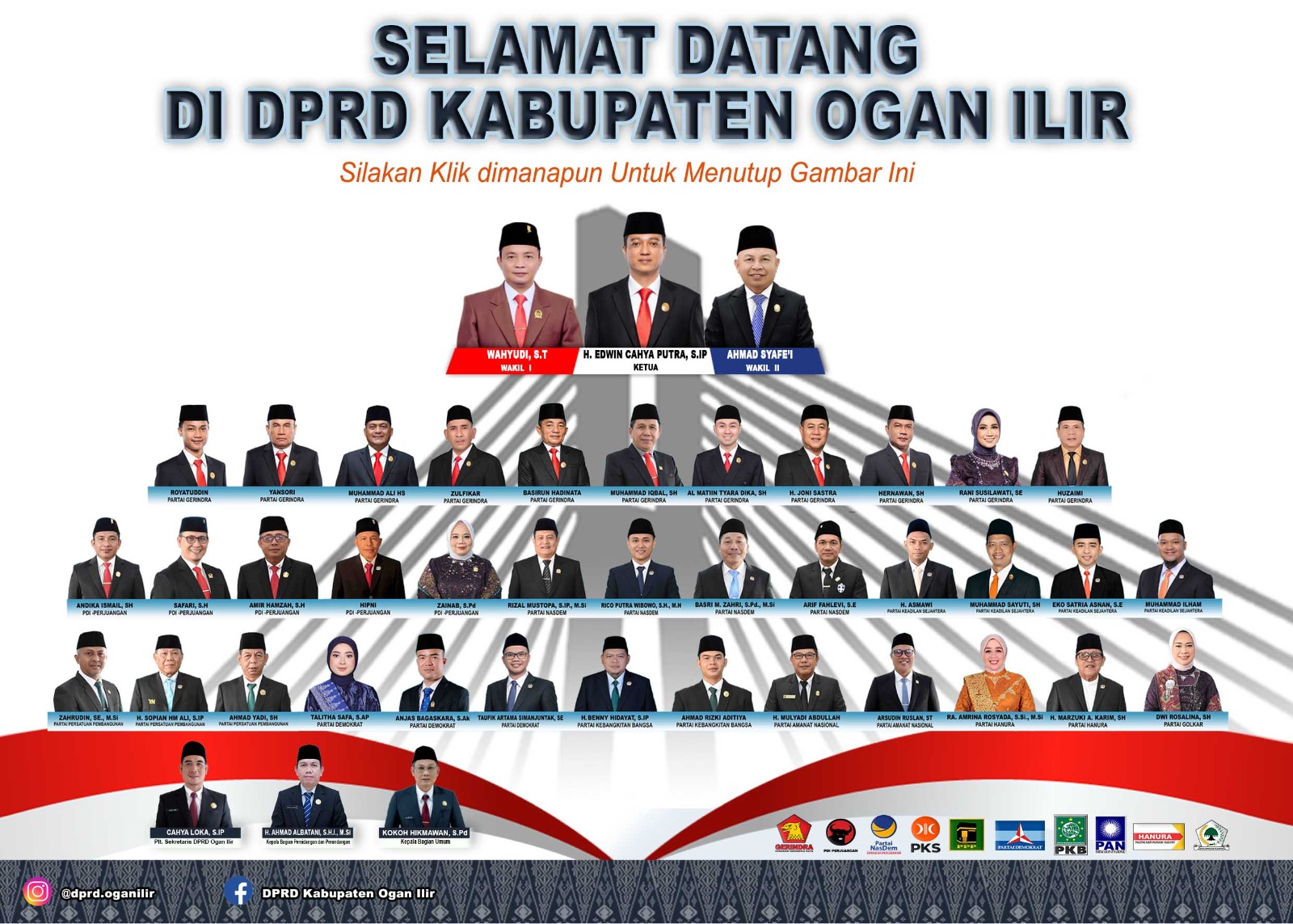 Informasi Layanan Tamu DPRD